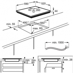 Płyta indukcyjna Electrolux SLIM-FIT EIV63440BW